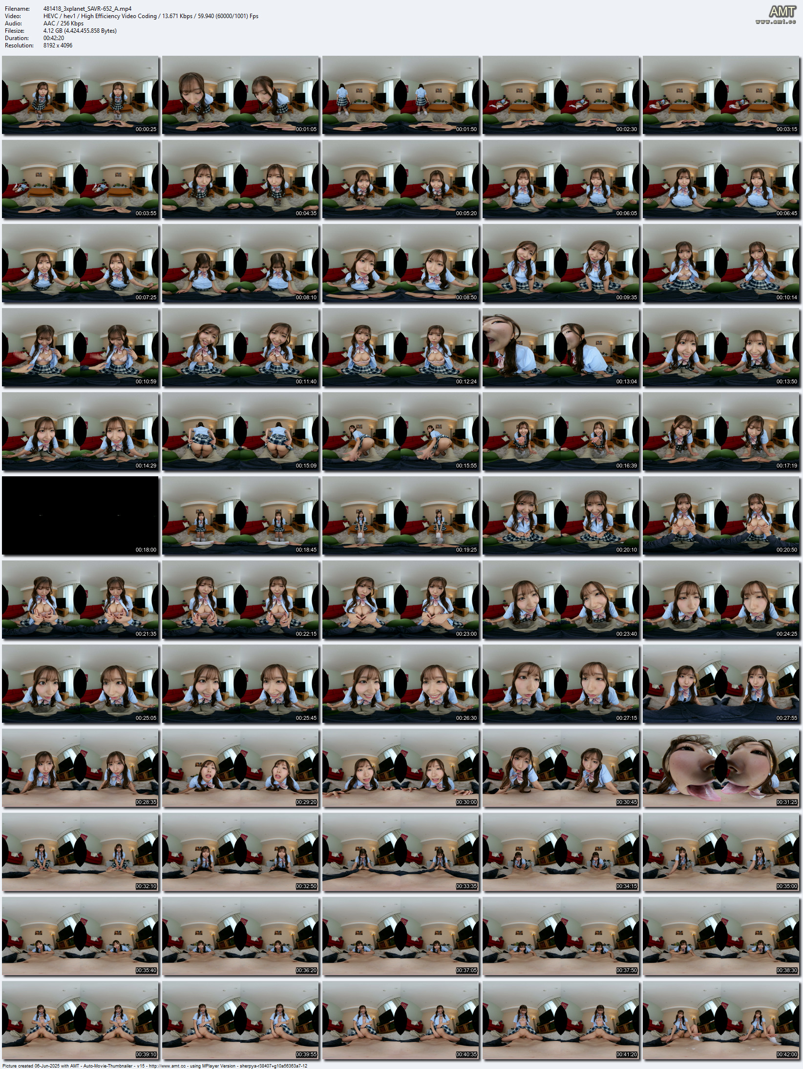 SAVR-652 screens previewer