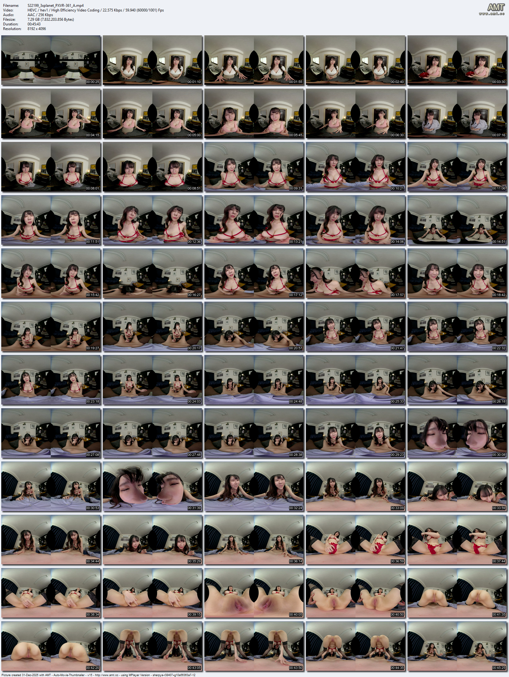 PXVR-361 screens previewer