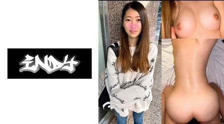 534IND-198 顔出し【個人撮影】エロすぎ美乳ビッチの美尻に激バックピストンSEX